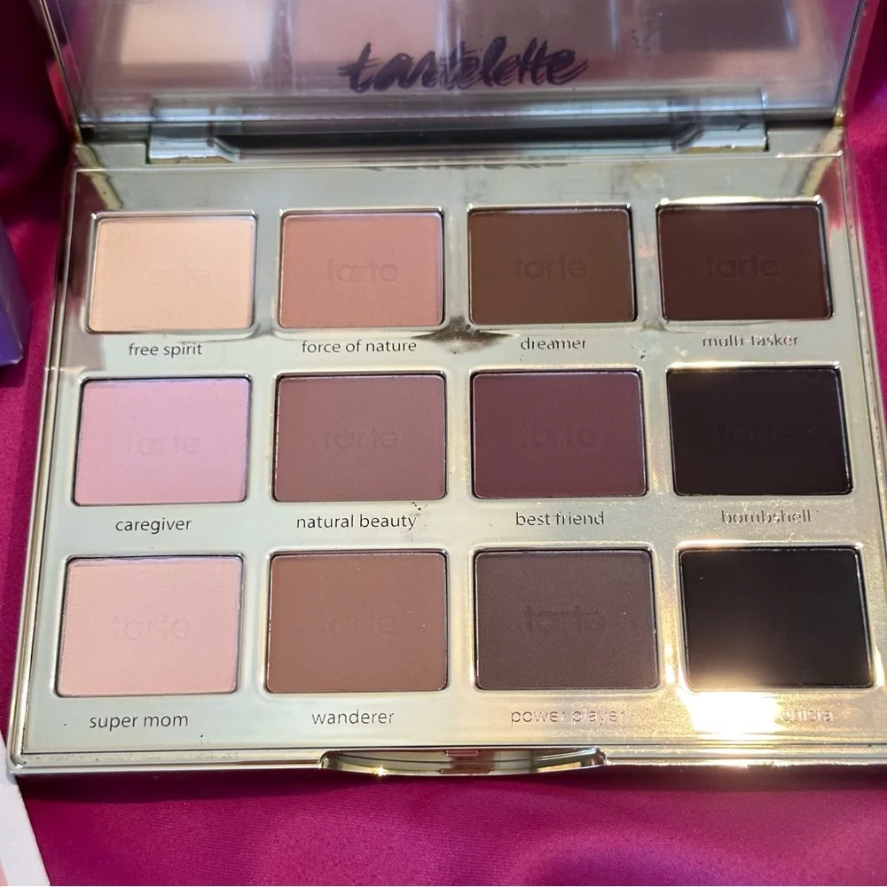 Tartelette Amazonian Clay Matte Palette with Free Gift